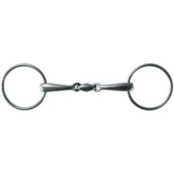 Wassertrense Level 1, doppelt gebrochen, Edelstahl, Gebiss