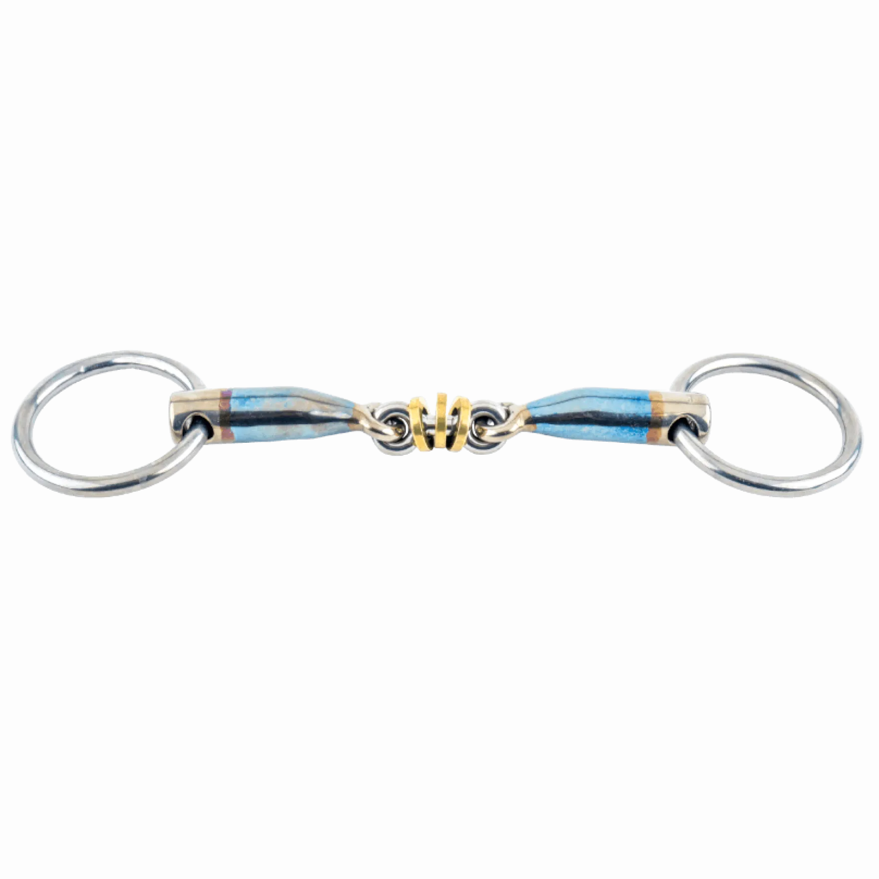 Wassertrense, mit Messingringen, Sweet Iron, 5,5 cm Ringdurchmesser, Gebiss