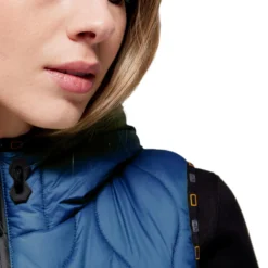 Weste Damen Nylon Hooded HW22, Pufferweste