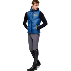 Weste Herren Nylon Hooded HW22, Pufferweste