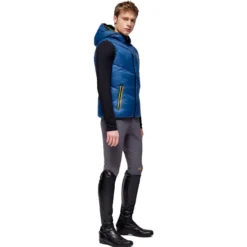 Weste Herren Nylon Hooded HW22, Pufferweste