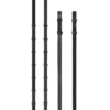 Zügel E137, Lederzügel, mit Stegen, mit Zaumhaken